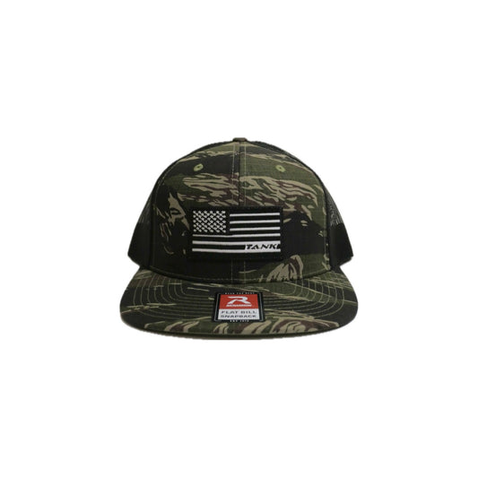 TIGER STRIPE AMERICAN FLAG HAT